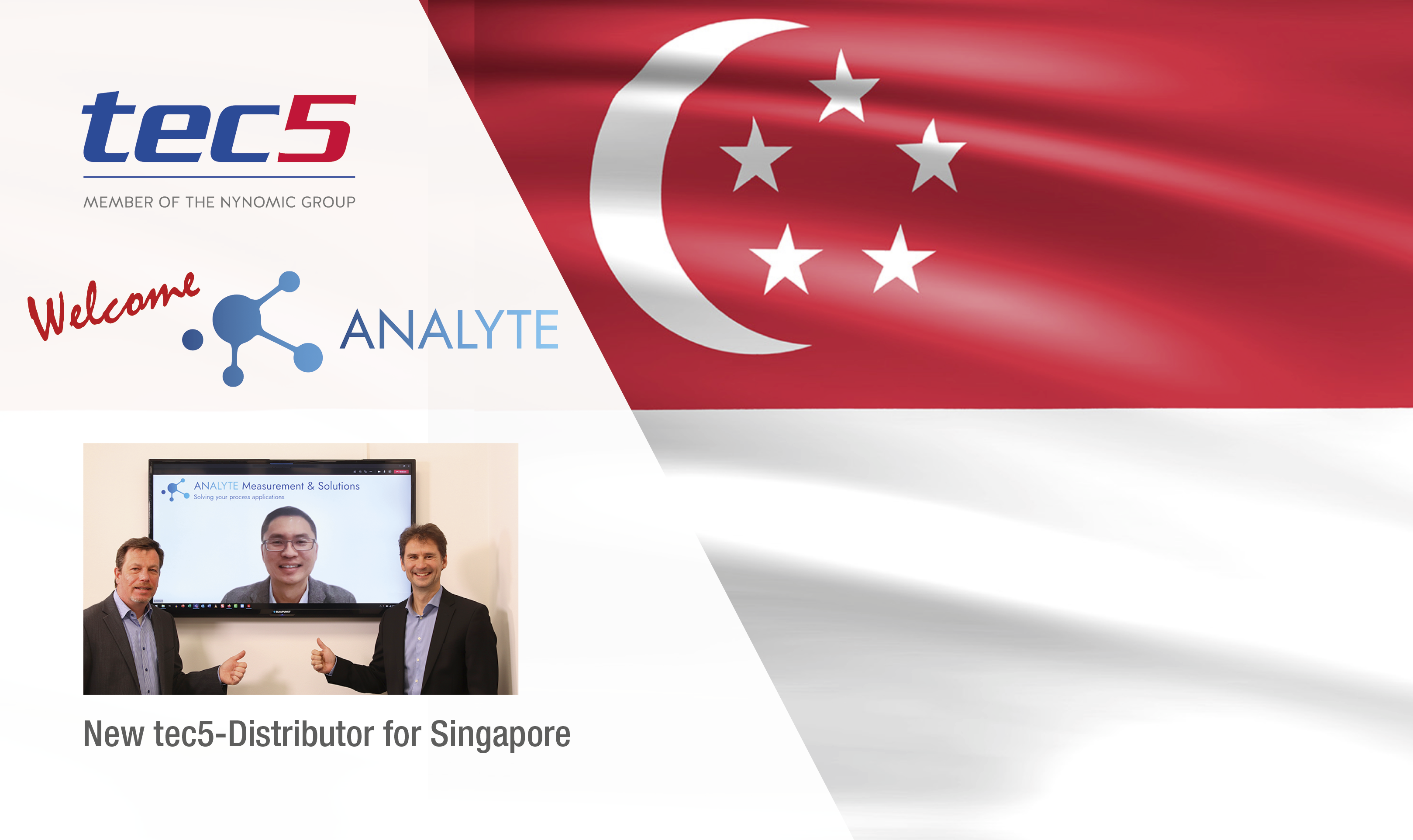 New Sales Partnership for Singapore - tec5